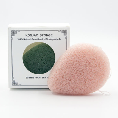 Rich Foam Facial Konjac Sponge For Cleansing Flutter Remove Stratum Corneum